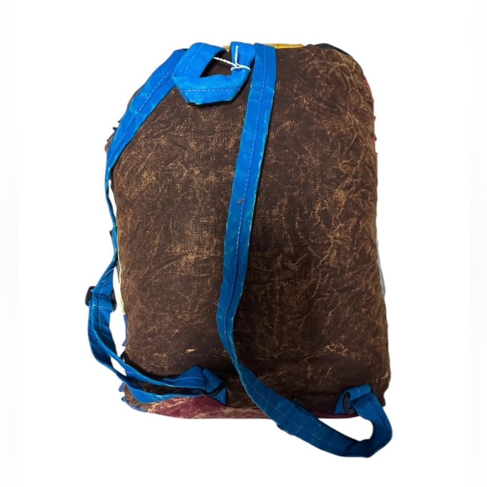 Colorful Patchwork Backpack NWT - image 2